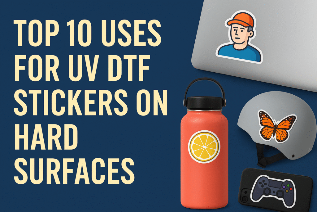Top 10 Uses for UV DTF Stickers on Hard Surfaces